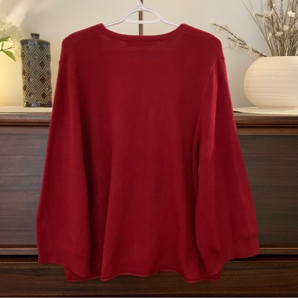 French Connection Oversized Wide Sleeve Sweater, Size Small - Picture 6 of 9